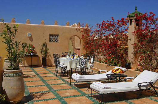 Riad & SPA Esprit du Maroc terrasses